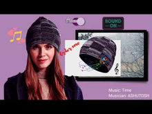 Load and play video in Gallery viewer, Beanie with bluetooth headphones
